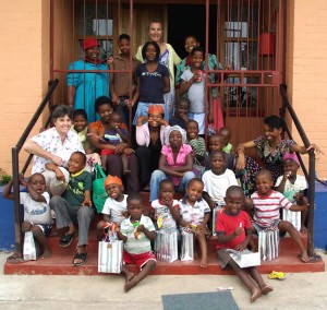 Children and Workers at Hope House
